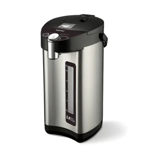 Maestro MR-081 nerez, čierna / Rýchlovarná kanvica / 750 W / 4,5 l / regulácia teploty / otočný podstavec (MR-081)