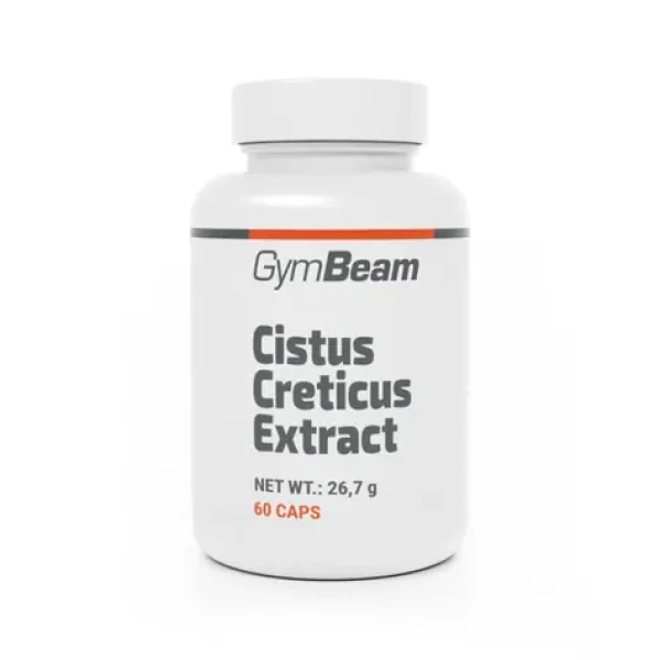 Cistus creticus extrakt (skalné ruže) - GymBeam (60 kaps.) (112852-1-60caps)