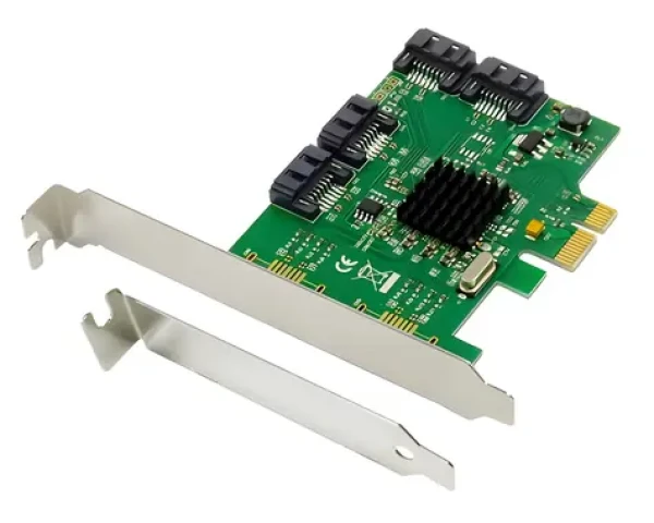 Dawicontrol DC-614e / Radič / RAID SATA 6 Gb/s / PCIe 2.0 / 4 porty / Low Profile (DC-614e RAID Retail)