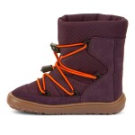 Dievčenské zimné barefoot topánky TEX TRACK WOOL Purple G3160251-4 - 37