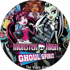 Jedlý papier Monster High Ghoul Spirit 19,5 cm - Pictu Hap - Pictu Hap