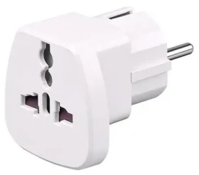 MicroConnect Univerzálna cestovná zásuvka Schuko - Universal biela (PETRAVEL)