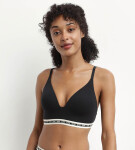DIM ICONS PADDED TRIANGLE BRA - DIM - čierna 80 A