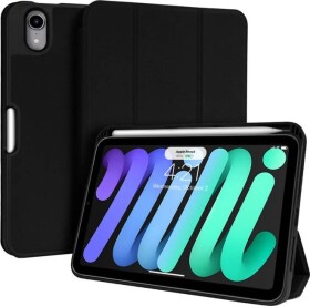 Crong Crong FlexFolio – Etui iPad mini 6 (2021) z funkcją Apple Pencil (Čierny)