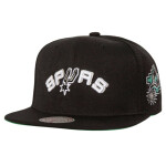 Mitchell & Ness NBA San Antonio Spurs Triple Play Snapback Cap HS8578-SASBLCK OSFM