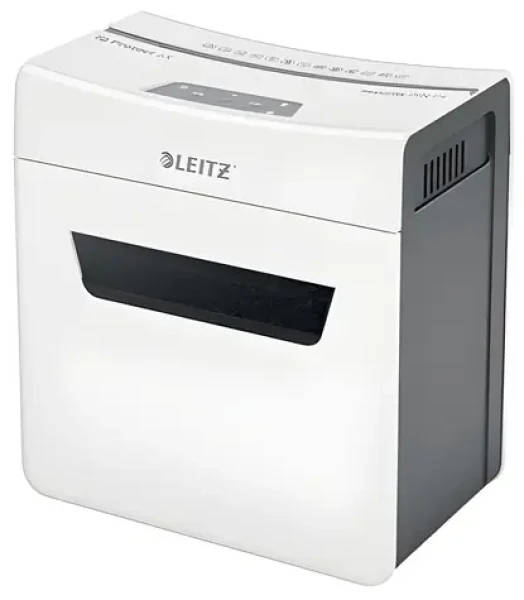 Leitz IQ Protect Premium 6X biela / Skartovač / P4 / Krížový rez 4×28 mm / 6 listov / 10 l (80900000)