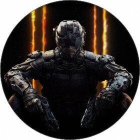 Jedlý papier Call of Duty muž so zbraňami 19,5 cm - Pictu Hap - Pictu Hap