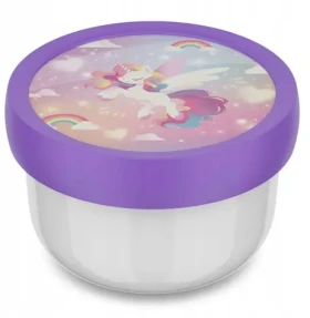 Curver Campus Fruit Box Unicorn Glow / Detská dóza na desiatu / 300 ml (MEPAL-AK-170-20)