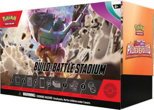 Pokémon TCG: Paldea Evolved Build Battle Stadium