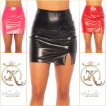 Sexy Koucla leather look skirt