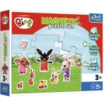 Trefl Primo - Puzzle - Magnetické Puzzle s doplnkami Králiček Bing