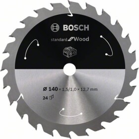 Bosch Accessories Bosch 2608837670 tvrdokovový pílový kotúč 140 x 12.7 mm Počet zubov (na palec): 24 1 ks; 2608837670
