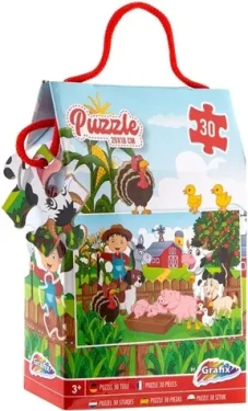 GRAFIX Puzzle Život na farme