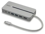 Lindy DST-Mx Duo / Dokovacia stanica / 2x HDMI 4K / USB-C PD 100W / Gigabit Ethernet (43360)