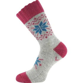 VOXX Ponožky silné zimní ALTA z merino vlny a alpaky VZOR L 35-38 120796