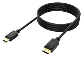 Akasa AK-CBDP27-20BK / Kábel DisplayPort na DisplayPort / 2 m / DisplayPort 2.1 / 16K (AK-CBDP27-20BK)