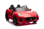 Mamido Mamido Elektrické autíčko Maserati GranTurismo Folgore 24V | 480W | 60 kg červené