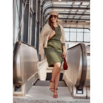 Dámske šaty 184989 khaki - Fasardi S
