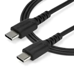 StarTech čierna / Kábel / USB-C - USB-C / Aramidové vlákno / 480 Mbps / 2 m (RUSB2CC2MB)