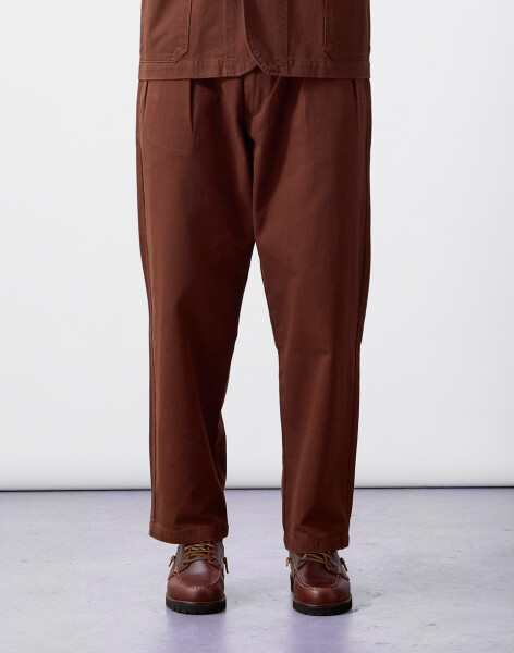 Service Works Twill Part-Timer Pants Brown L