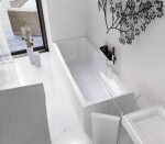 POLYSAN - LILY obdĺžniková vaňa 170x70x39cm, biela 72230