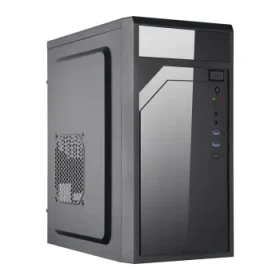 Eurocase ML M6-590B čierna / Skriňa / Micro Tower / 2x USB 3.0 + 1x USB-C / bez zdroja (P001050859591)