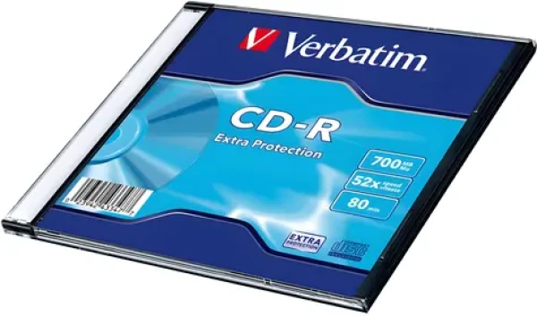 Verbatim CD R 700MB 52x (43347) / CD R médium / 1 kus (43347)