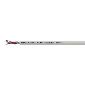 HELU 19070-100 dátový kábel 4 x 2 x 0.34 mm² sivá 100 m; 19070-100