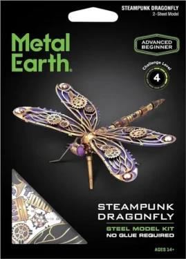 Metal Earth 3D puzzle Steampunková vážka