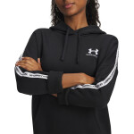 Mikina Under Armour Icon Fleece Taped Hoodiey Black M