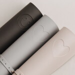 Eulenschnitt Podložka na pracovný stôl Smile Anthracite 80x40 cm