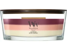 Woodwick Trilogy Lush Nectar sviečka loď (5038581185156)