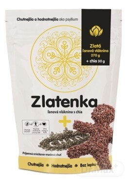 ZLATENKA Ľanová vláknina a chia 300 g