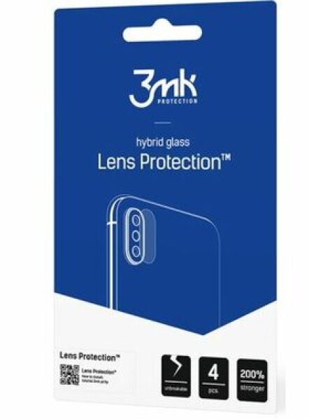 3mk Lens Hybridné sklo ochrana kamery pre Honor X8 5G (4ks) (5903108489546)