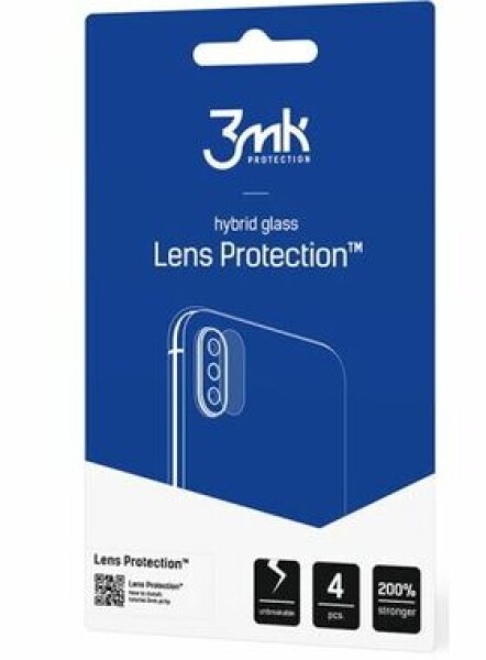 3mk Lens Hybridné sklo ochrana kamery pre Motorola Edge 30 (4ks) (5903108474290)