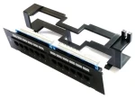 Xtendlan / Patch panel / 12 portov / Cat6 / nástenný (PPWM-12C6U)