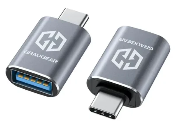 Graugear Adaptér USB-C(M) - USB-A(F) hliník (G-AD-ATC-10G-2)