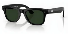Meta Ray-Ban Gen2 Wayfarer čierna, Transitions Green, Large / Chytré okuliare / Kamera 12 MP / Video 3K / Bluetooth / Wi-Fi (RW4012 601/1M53)