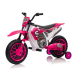 Mamido Mamido Detská elektrická motorka XMX616 ružová | EVA kolesá | 12V 7Ah