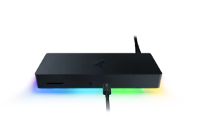 Razer Thunderbolt 4 Dock Chroma / dokovacia stanica / 2x USB-A / 3x USB-C / 1x RJ-45 / 1x SDXC / 1x 3.5mm Jack (8886419337089)