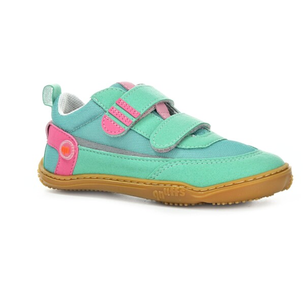 Ricosta Qnuffs Erle Jade/Rosa zelené barefoot tenisky 30 EUR