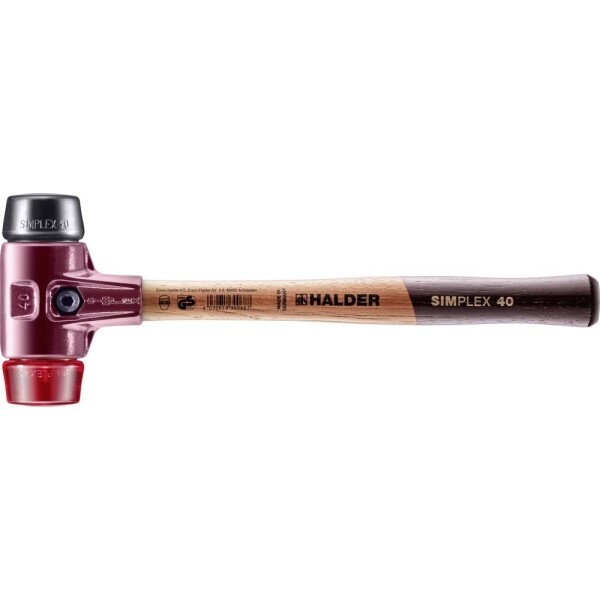 Halder SIMPLEX 3026.040 palička s ergonomickou rukoväťou, tvrdé, stredne tvrdé 640 g 325 mm; 3026.040