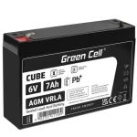 Green Cell VRLA AGM 6V | 2.1A | 7Ah (AGM12)