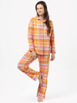 Dámske pyžamo LNS 473 B24 oranžová - Key L