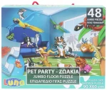 LUNA Podlahové puzzle Domáci miláčikovia