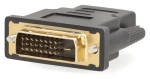 Nedis adaptér DVI-D 24+1 (M) - HDMI (F) antracitová / Adaptér / Pozlátené kontakty / Priamy (CVBW34912AT)