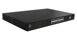 LevelOne GEP-2021 / Switch / 16x GE PoE+ / 2x GE / 2x SFP / 270W PoE / Unmanaged / 19" (GEP-2021)