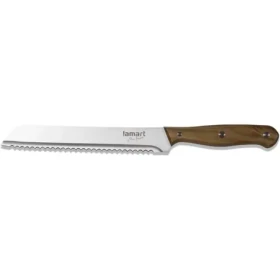 Lamart Rennes Nôž na chlieb 19 cm drevo / nerez (8590669247202)