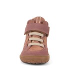 Dievčenské celoročné členkové barefoot topánky TEX GO PINK/GOLD Froddo G3110265-6 - 25