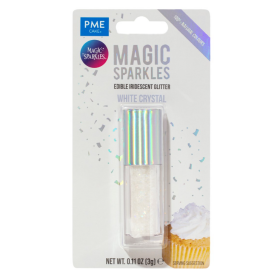 Kúzelné trblietky White Crystal 3g - PME